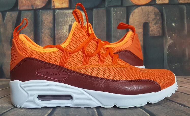 Nike Air Max 90 Huarace Drift Premlum Orange Wine Red Shoes